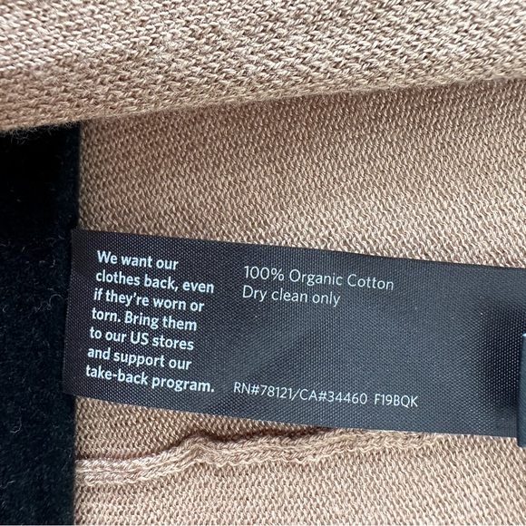 Eileen Fisher Camel Poncho Wrap - NWOT - Picture 5 of 8